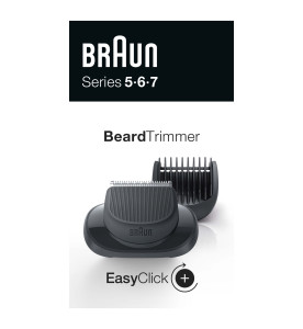 Braun EasyClick Beard Trimmer Attachment for Series 5, 6 and 7 Electric Shaver