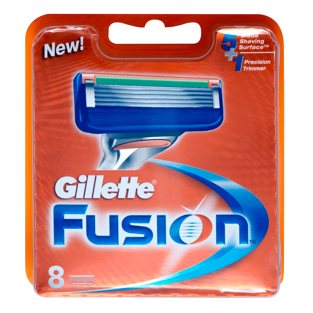 Gillette Fusion Manual Blades S Box Of Cards Blades Gillette Male Grooming Mashco