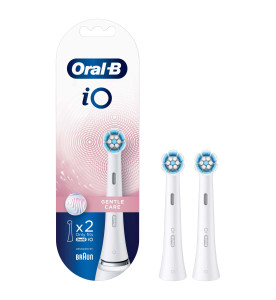 Oral-B iO Gentle Care Brush Heads, 2 Counts